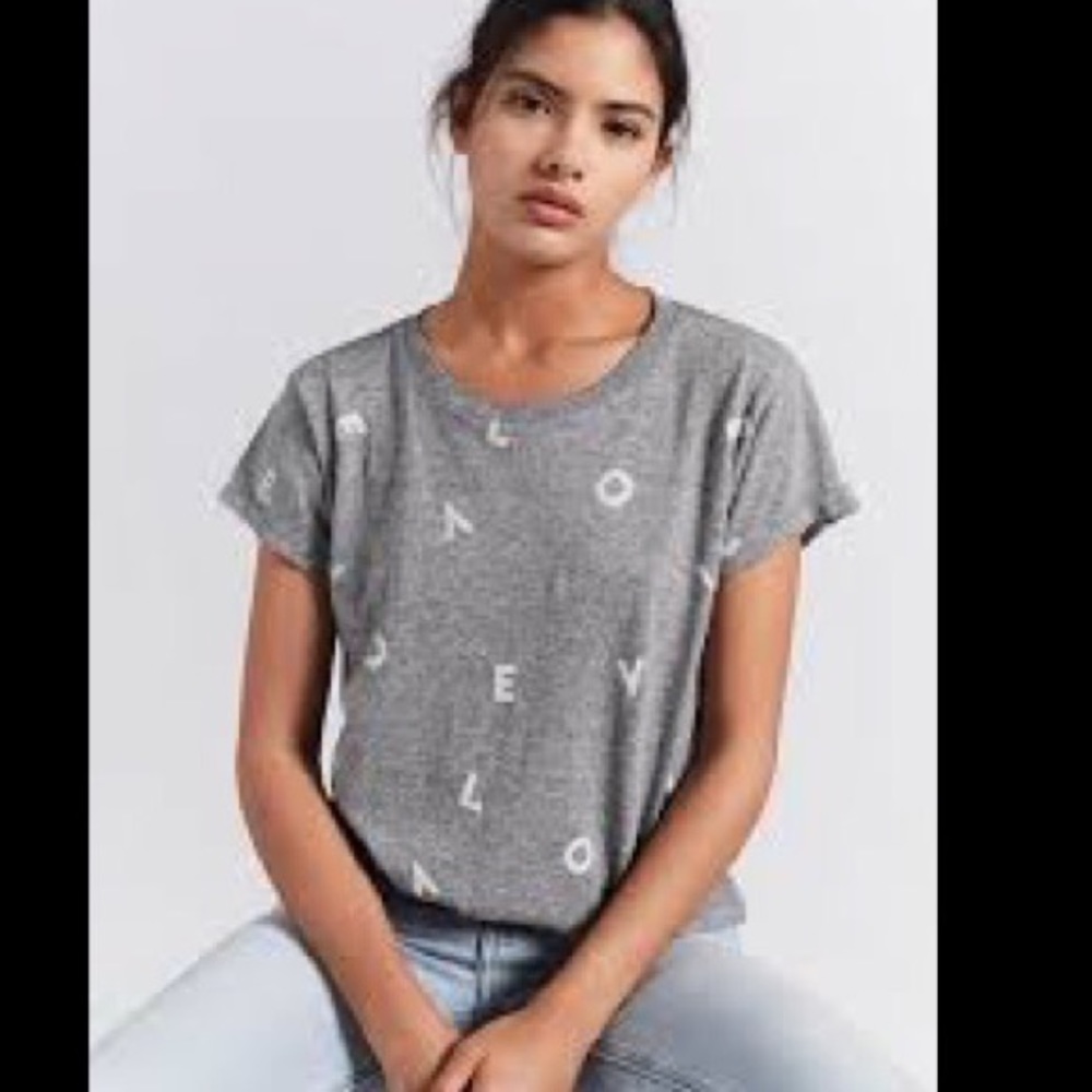 Current Elliott Love Letter Tee